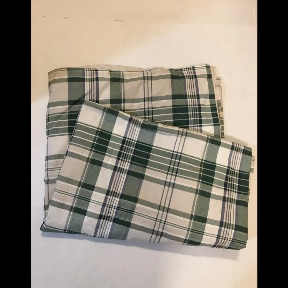 New Eddie Bauer - Timbers Plaid Reversible Duvet Cover